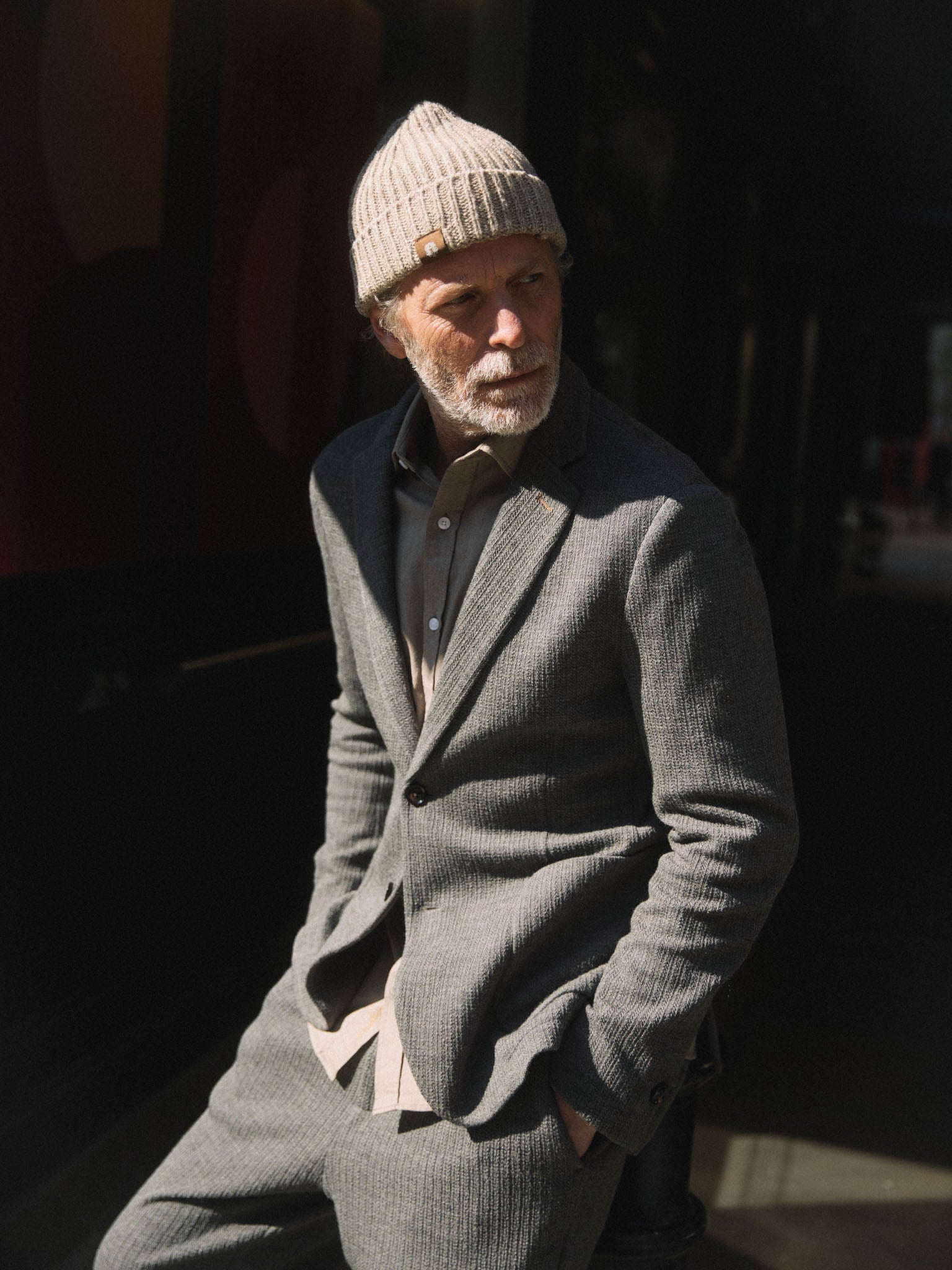 Modelshot / Grey Melange / Detail